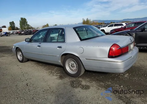 2001 Mercury Grand Marquis Ls z USA, uszkodzony, nr VIN 2MEFM75W71X614338